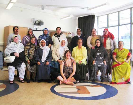 yogis at the Geffrye